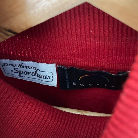 Vintage Lot of 3 Bogner Wool Blend Turtleneck Sweater Small S 80’s Ski Sporty - Picture 11 of 16